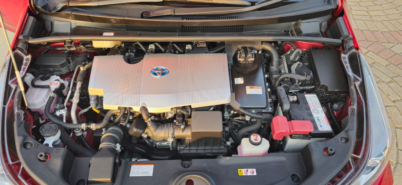 TOYOTA PRIUS 2020 RED