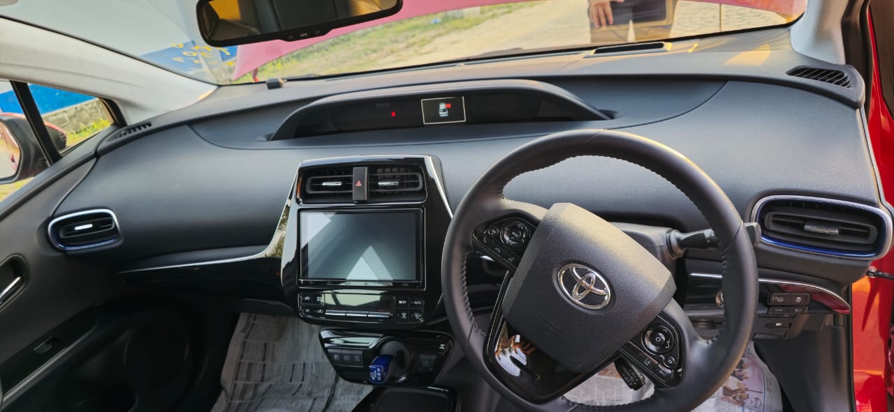 TOYOTA PRIUS 2020 RED