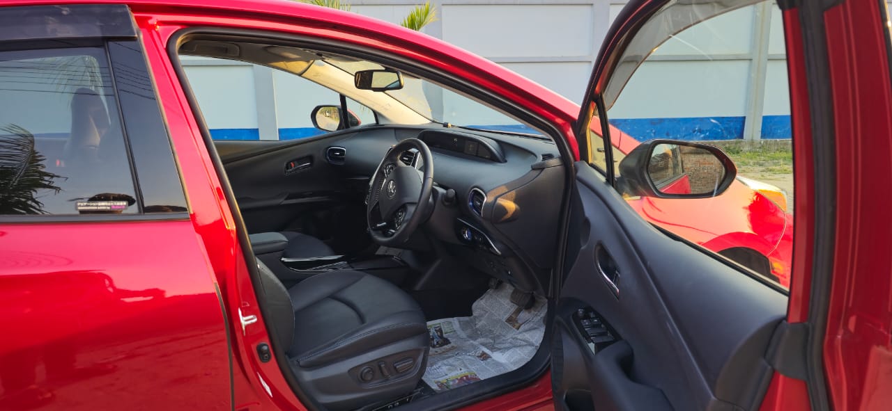 TOYOTA PRIUS 2020 RED