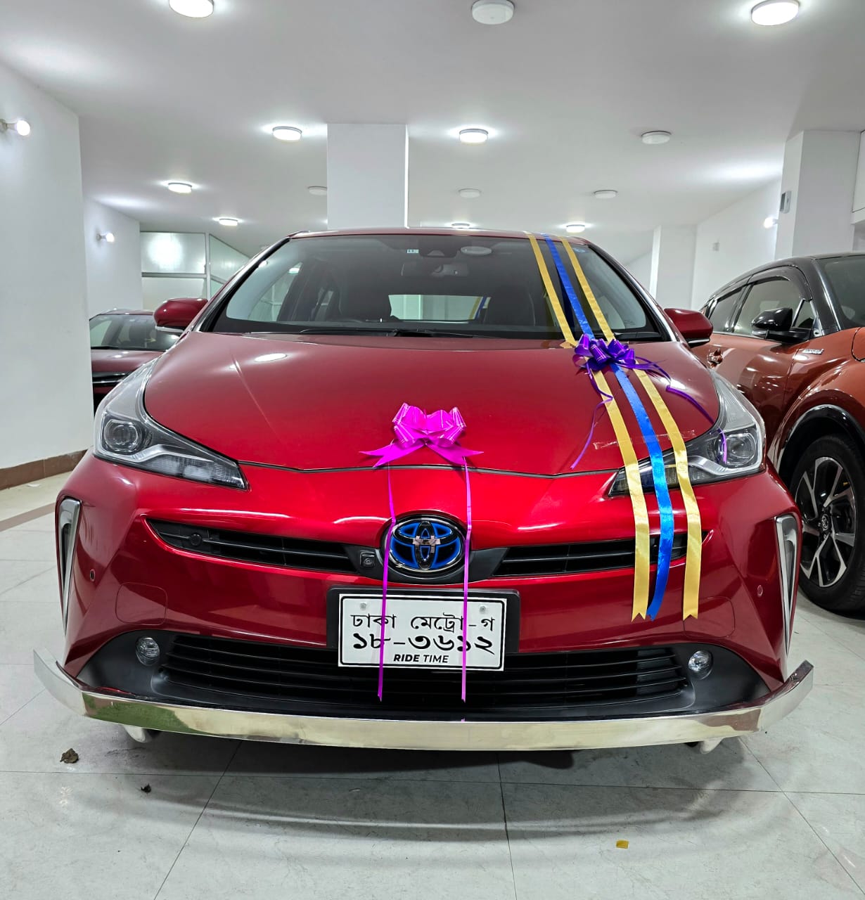 TOYOTA PRIUS S TOURING SELACTION 2020 RED