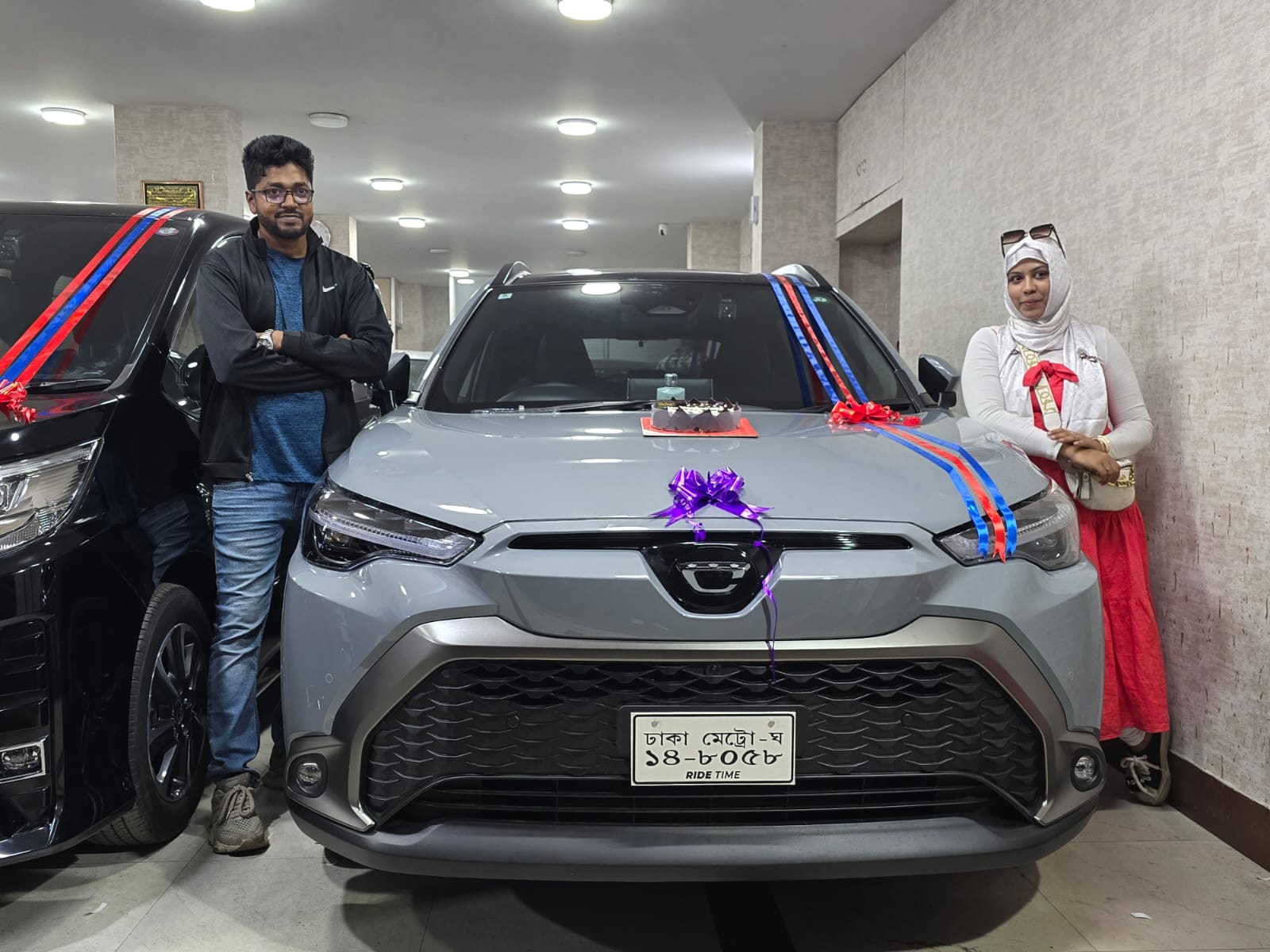 BRAND NEW COROLLA CROSS 2024 GREY
