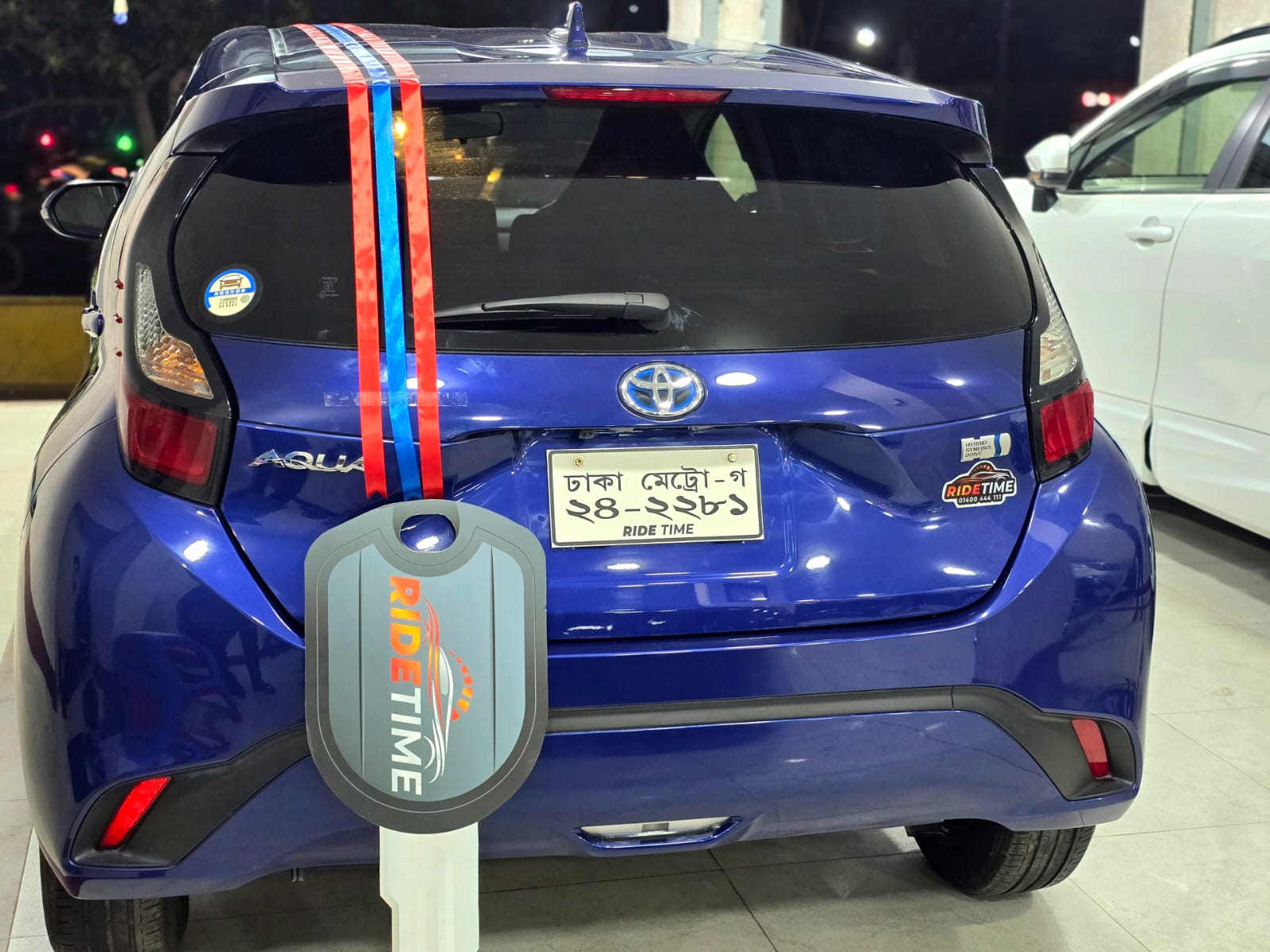 TOYOTA AQUA X HYBRID 2021 BLUE