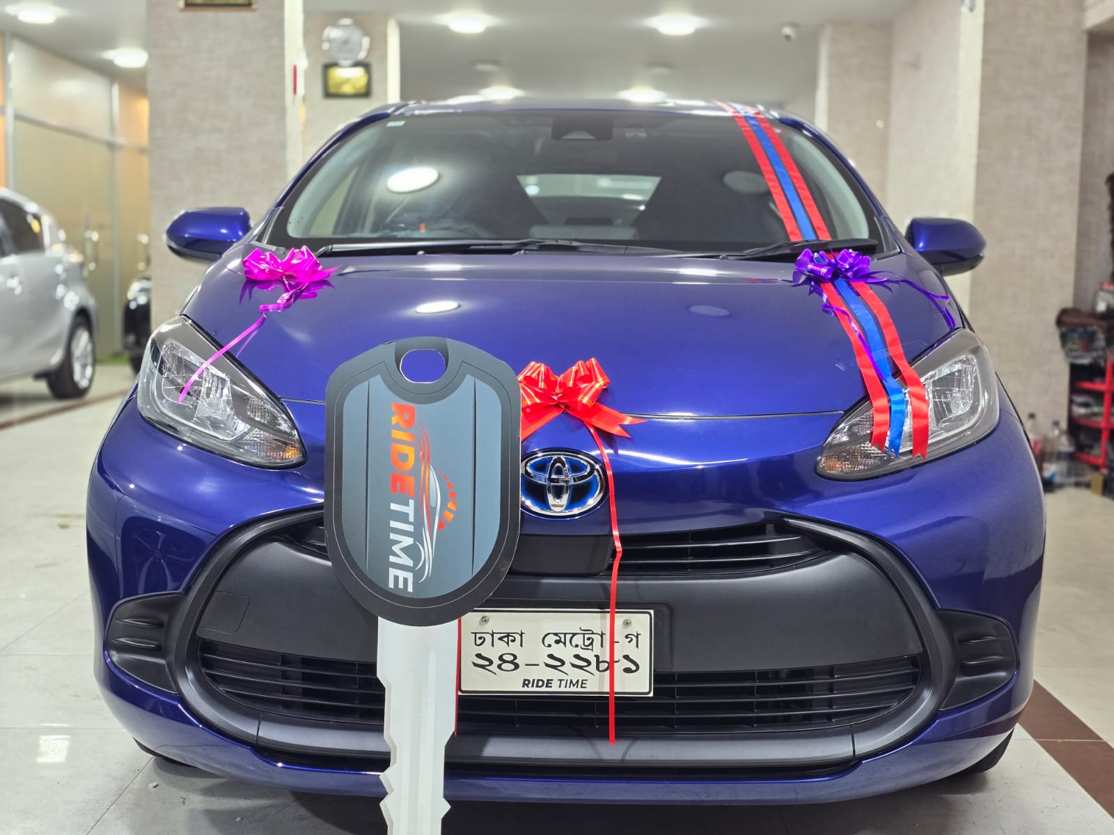 TOYOTA AQUA X HYBRID 2021 BLUE