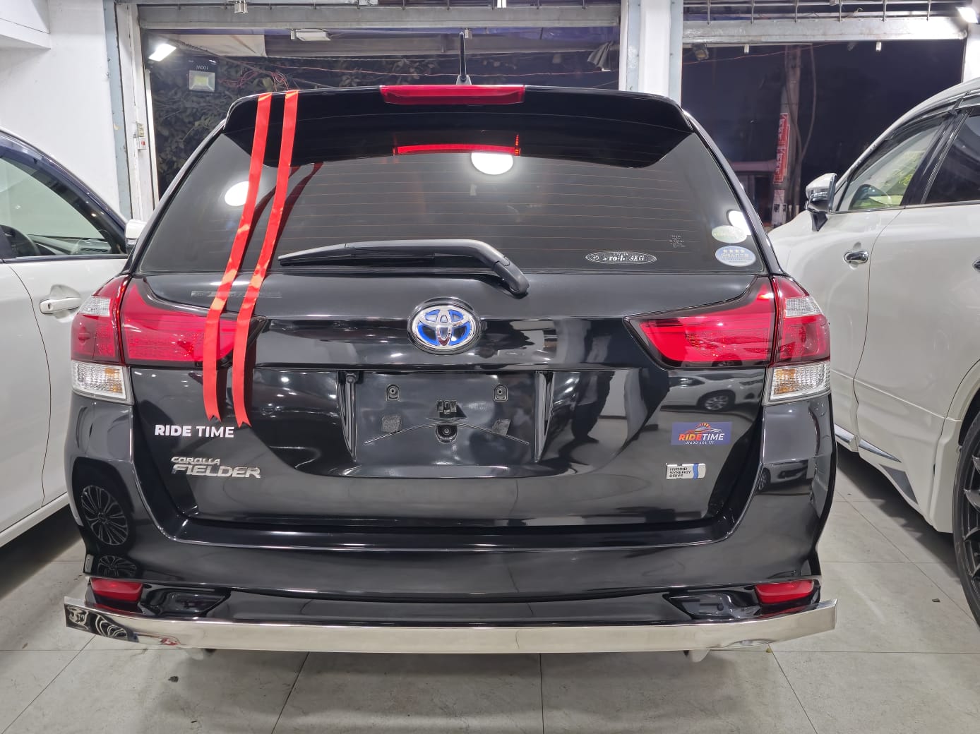 TOYOTA FIELDER X 2019 BLACK HYBRID
