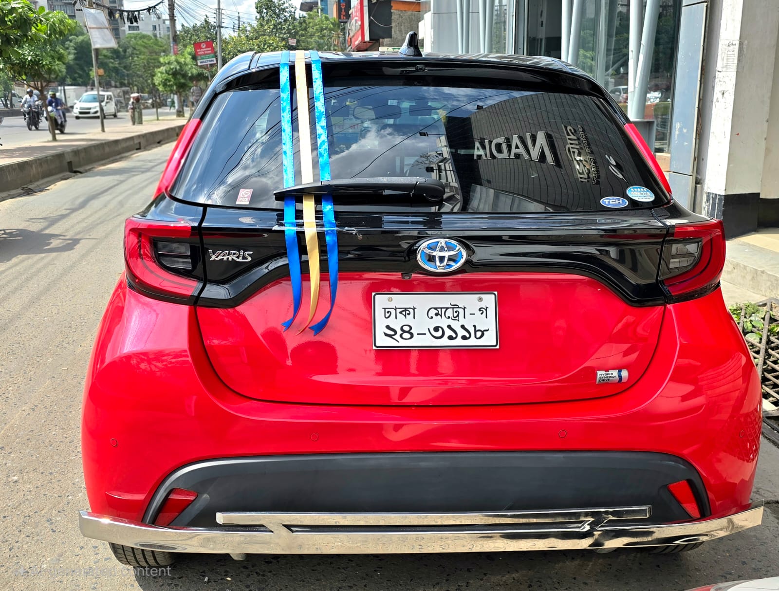 TOYOTA YARIS G 2020 HYBRID RED