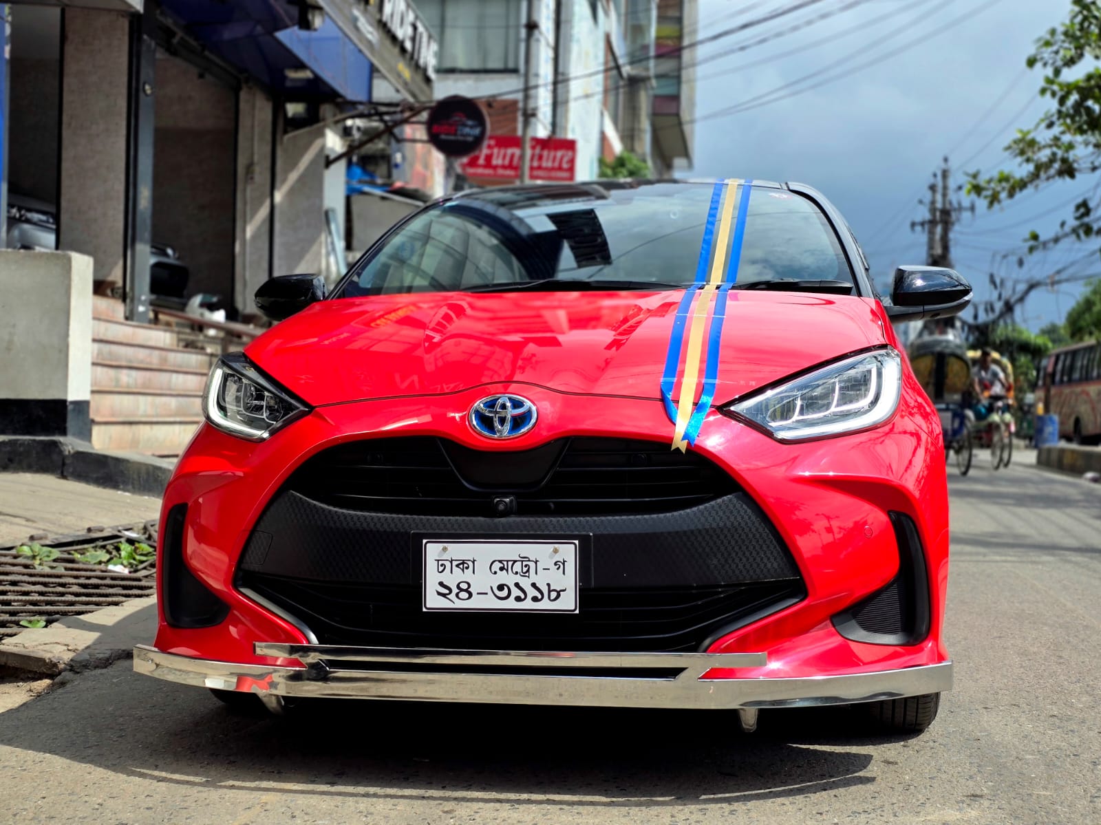 TOYOTA YARIS G 2020 HYBRID RED