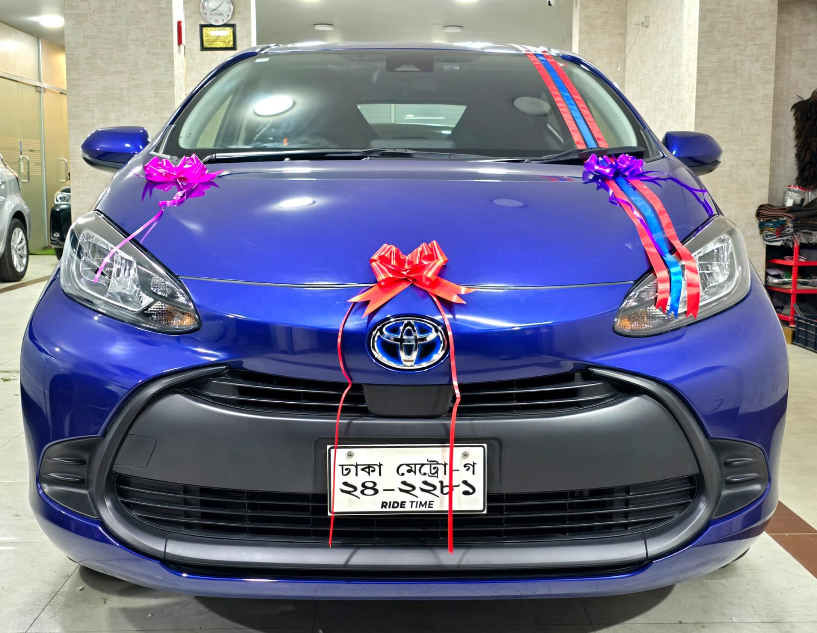 TOYOTA AQUA X HYBRID 2021 BLUE
