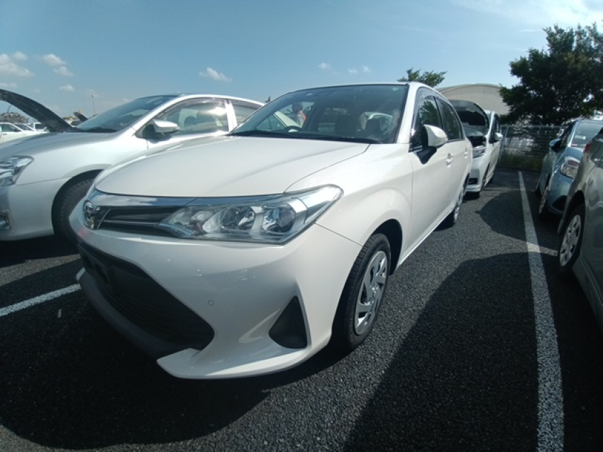 TOYOTA  AXIO EX 2020 MODEL WHITE COLOR