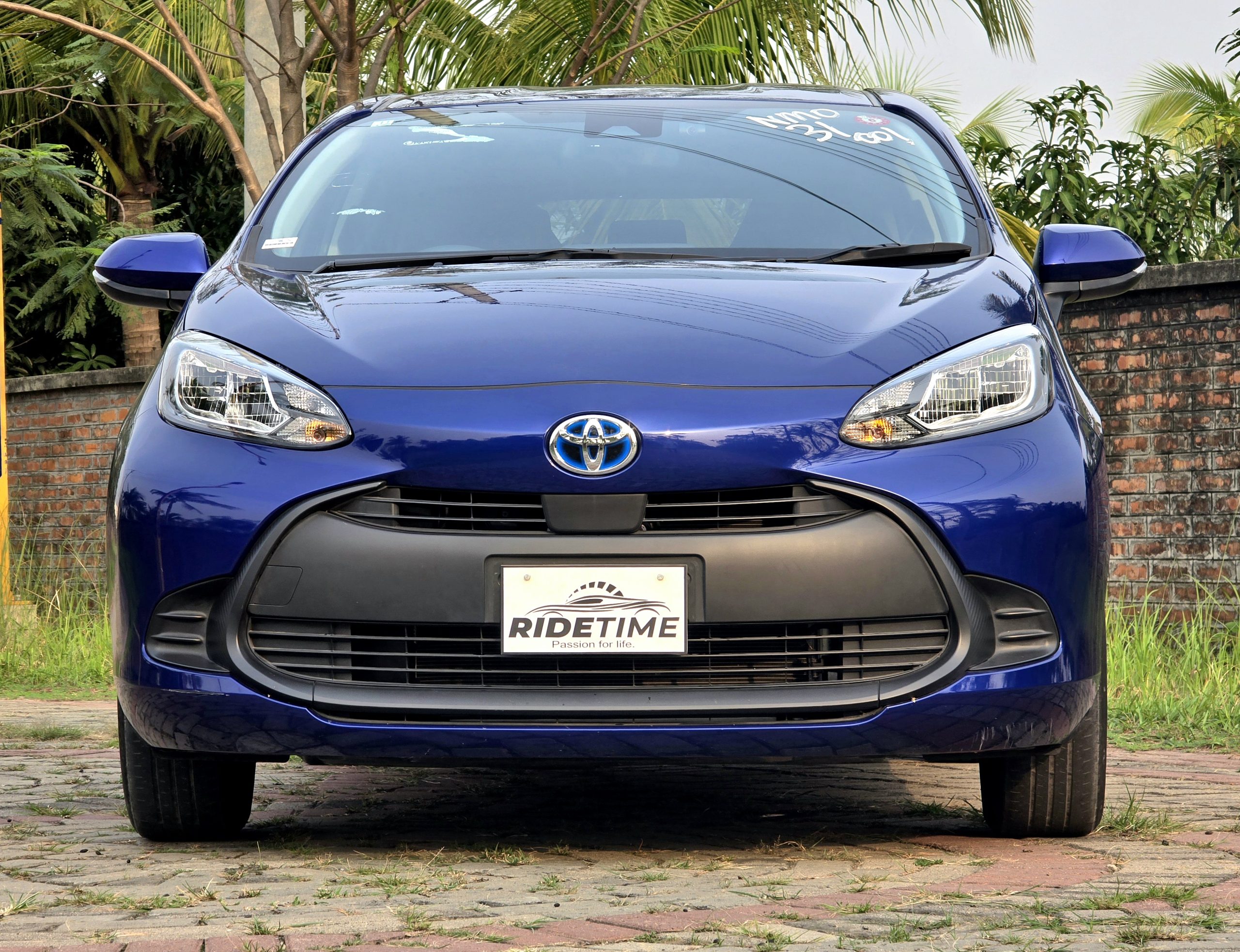 TOYOTA AQUA HYBRID S 2021 MODEL BLUE COLOR