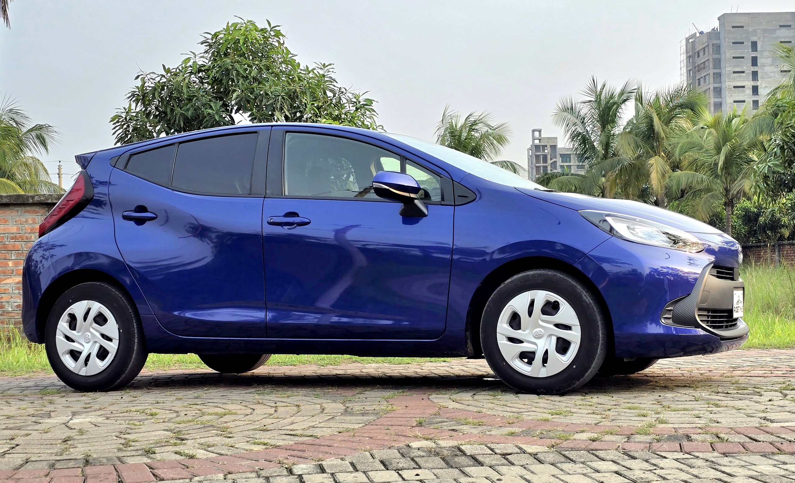 TOYOTA AQUA HYBRID S 2021 MODEL BLUE COLOR