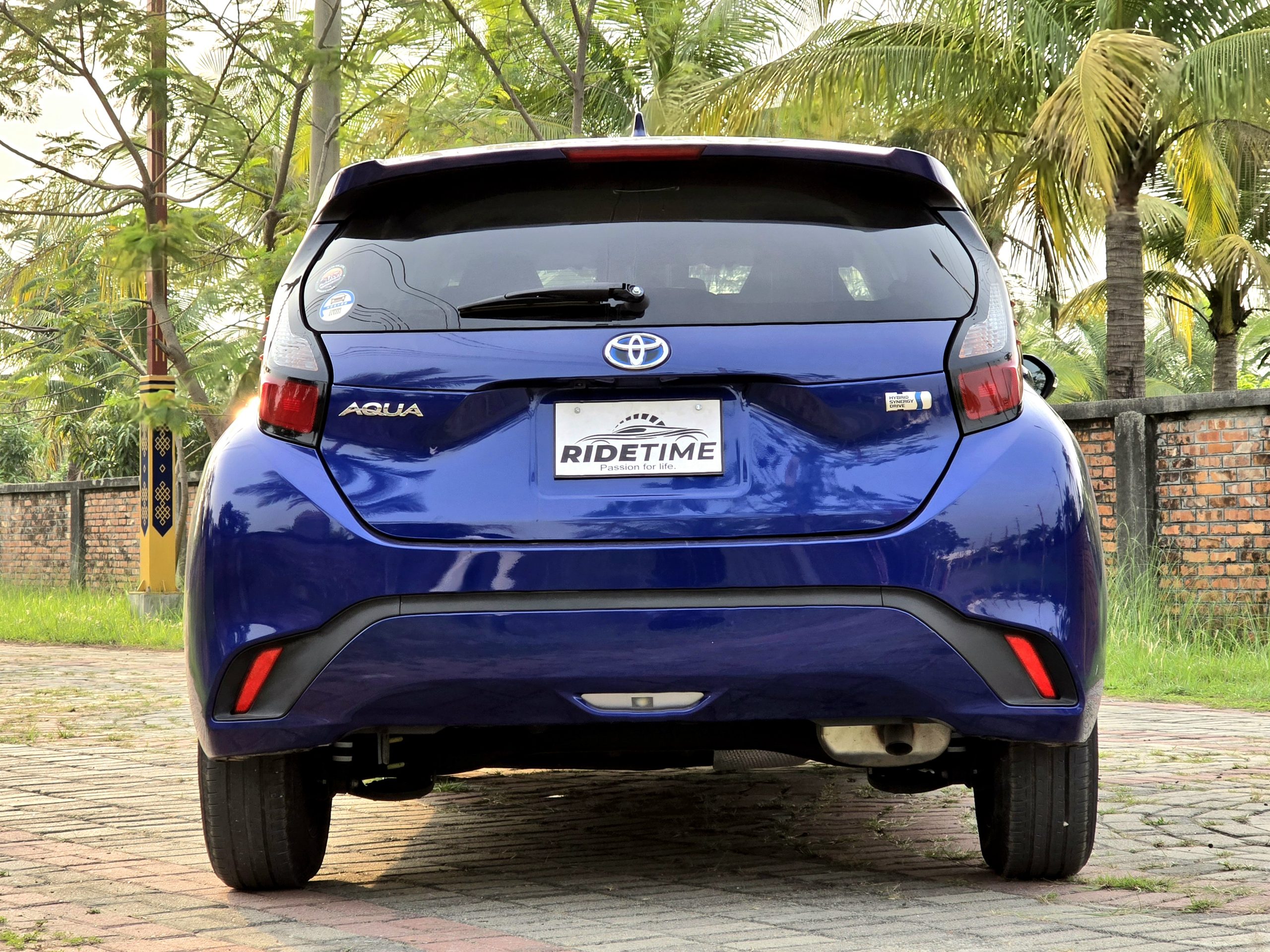 TOYOTA AQUA HYBRID S 2021 MODEL BLUE COLOR