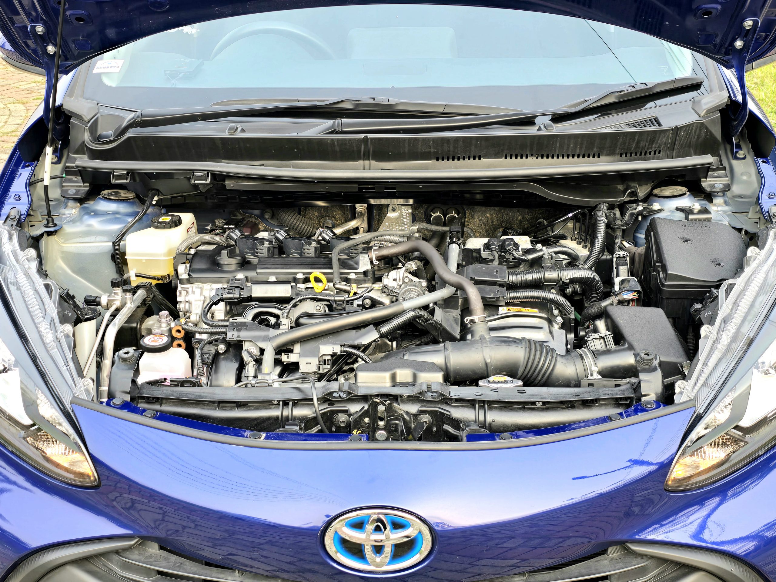 TOYOTA AQUA HYBRID S 2021 MODEL BLUE COLOR
