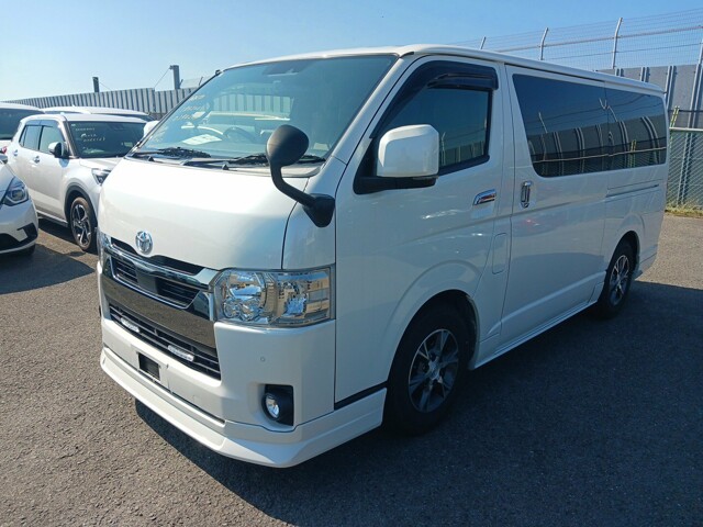 TOYOTA HIACE SUPER GL DARK PRIME PAKAGE,2021 MODEL,PEARL COLOR