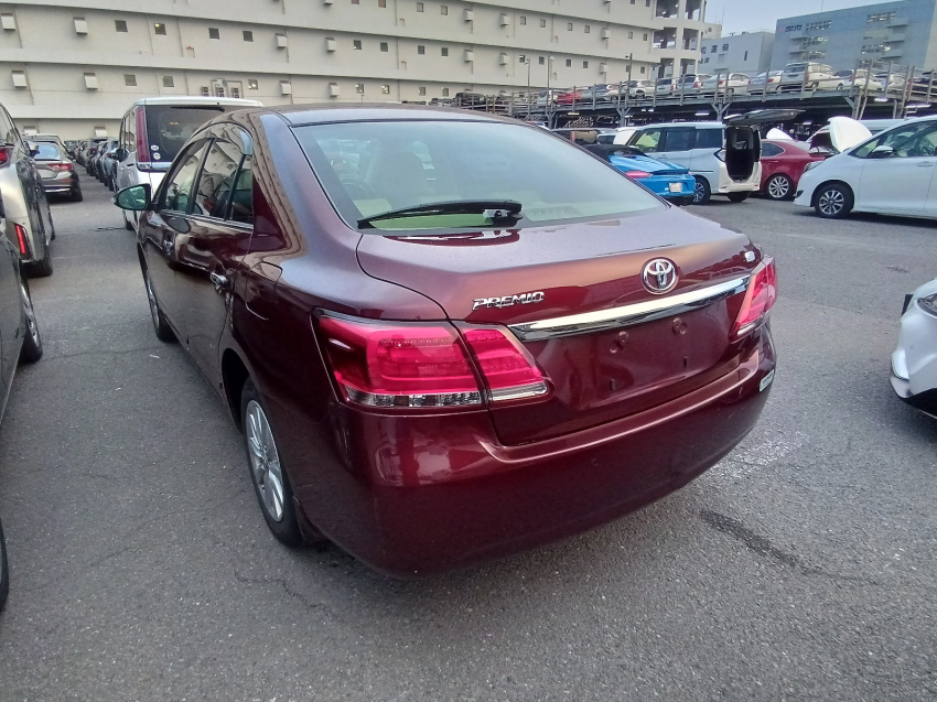 TOYOTA PREMIO F-EX RED WINE COLOR 2020 MODEL
