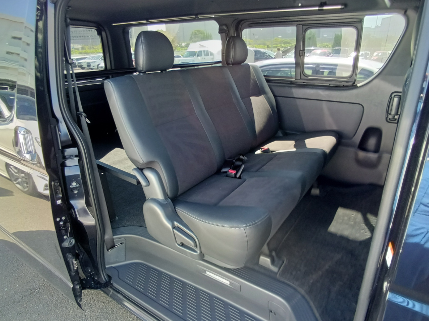 TOYOTA HIACE SUPER GL,DARK PRIME PACKAGE,2O22 MODEL SPARKING BLACK