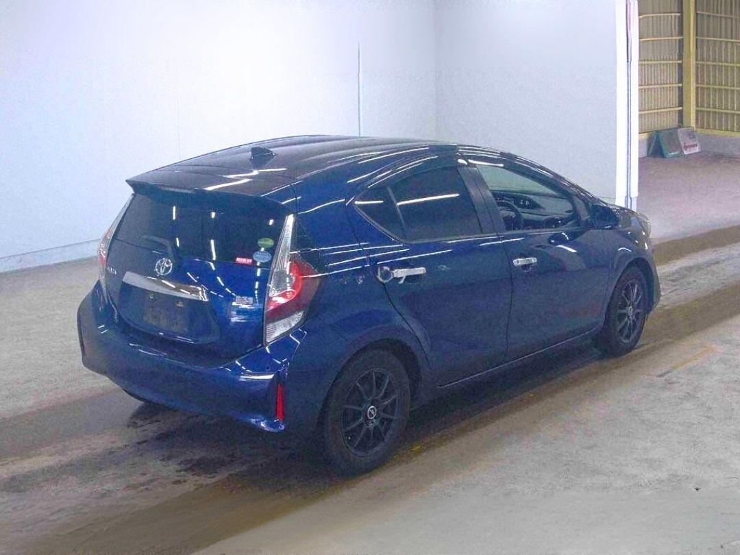 TOYOTA AQUA S HYBRID 2021 MODEL BLUE COLOR