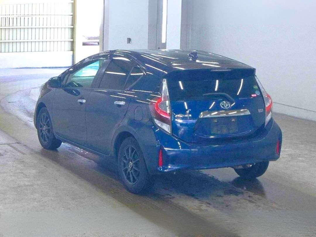 TOYOTA AQUA S HYBRID 2021 MODEL BLUE COLOR