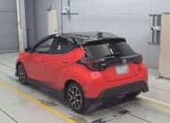 TOYOTA YARIS Z LEATHER 2020 MODEL RED DUAL TONE