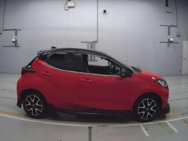 TOYOTA YARIS Z LEATHER 2020 MODEL RED DUAL TONE