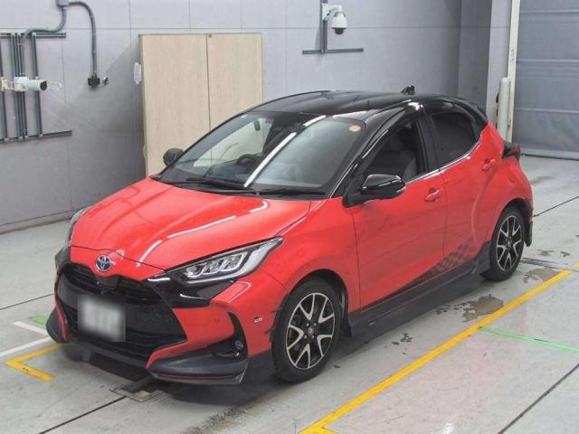 TOYOTA YARIS Z LEATHER 2020 MODEL RED DUAL TONE