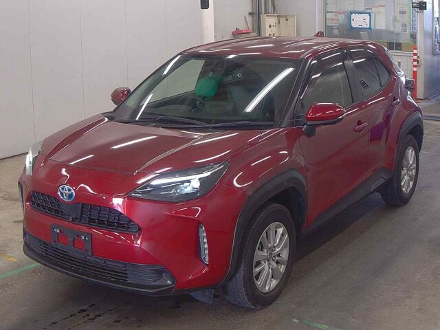 TOYOTA YARIS CROSS G LEATHER 2020 MODEL RED WINE COLOR