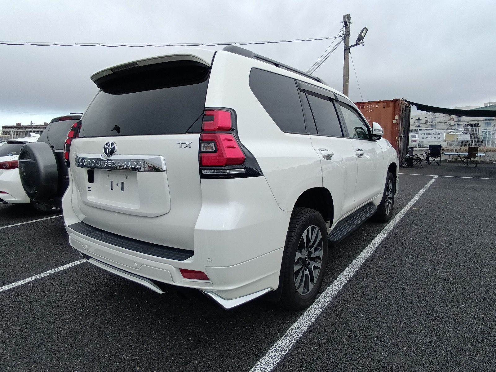 TOYOTA PRADO TX-L 2022 MODEL PEARL COLOR