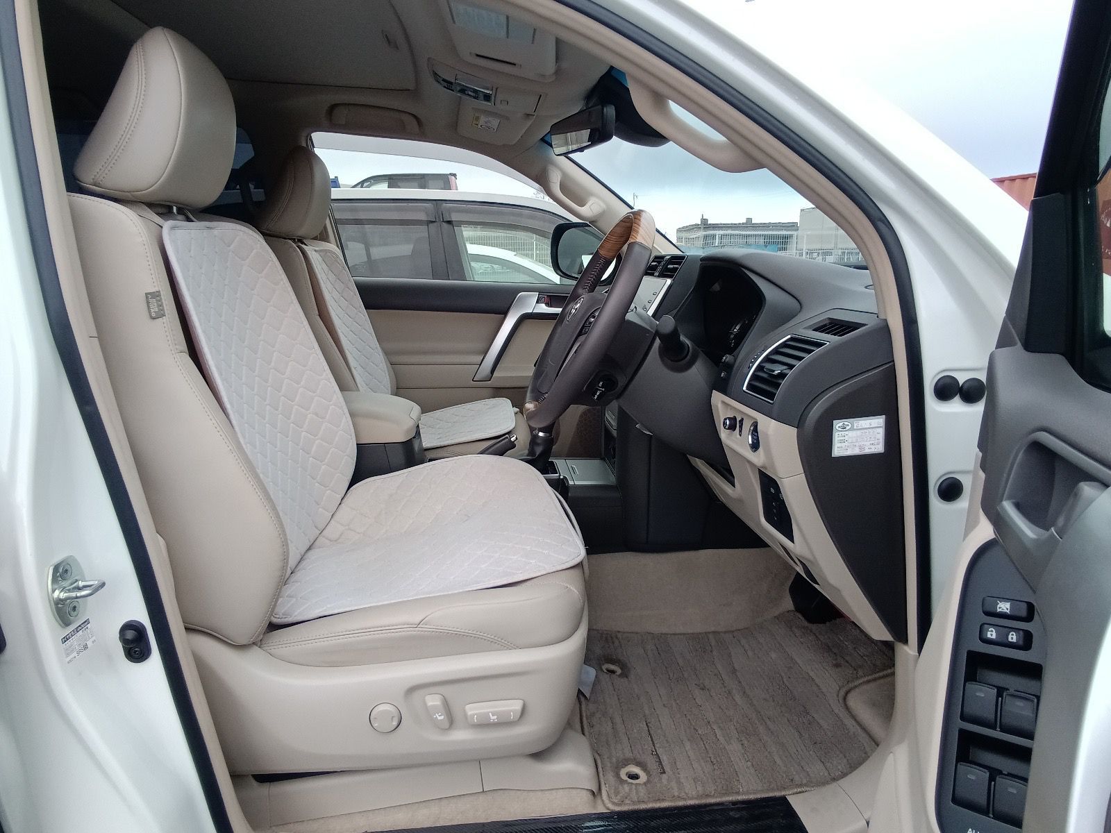 TOYOTA PRADO TX-L 2022 MODEL PEARL COLOR