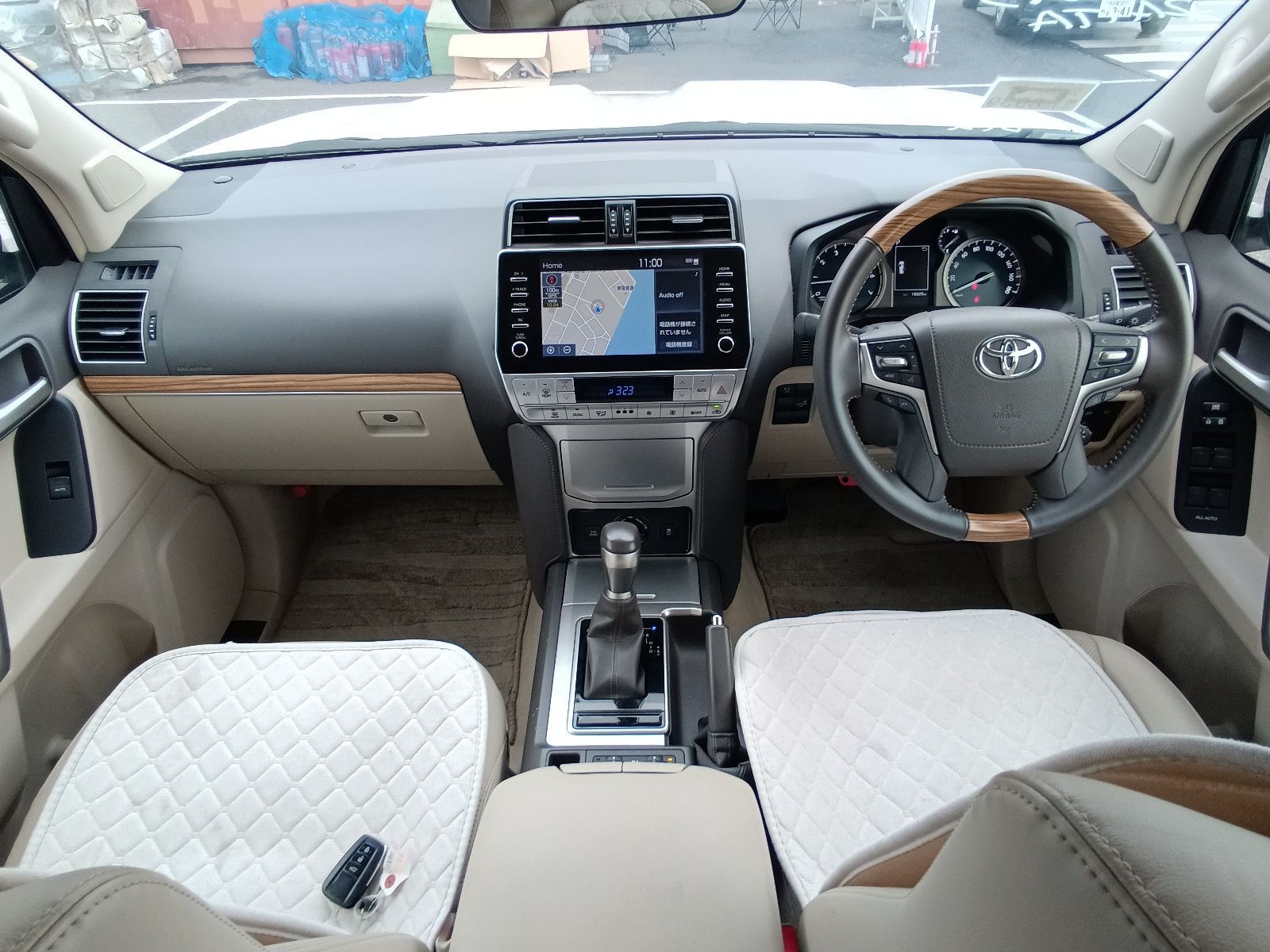 TOYOTA PRADO TX-L 2022 MODEL PEARL COLOR