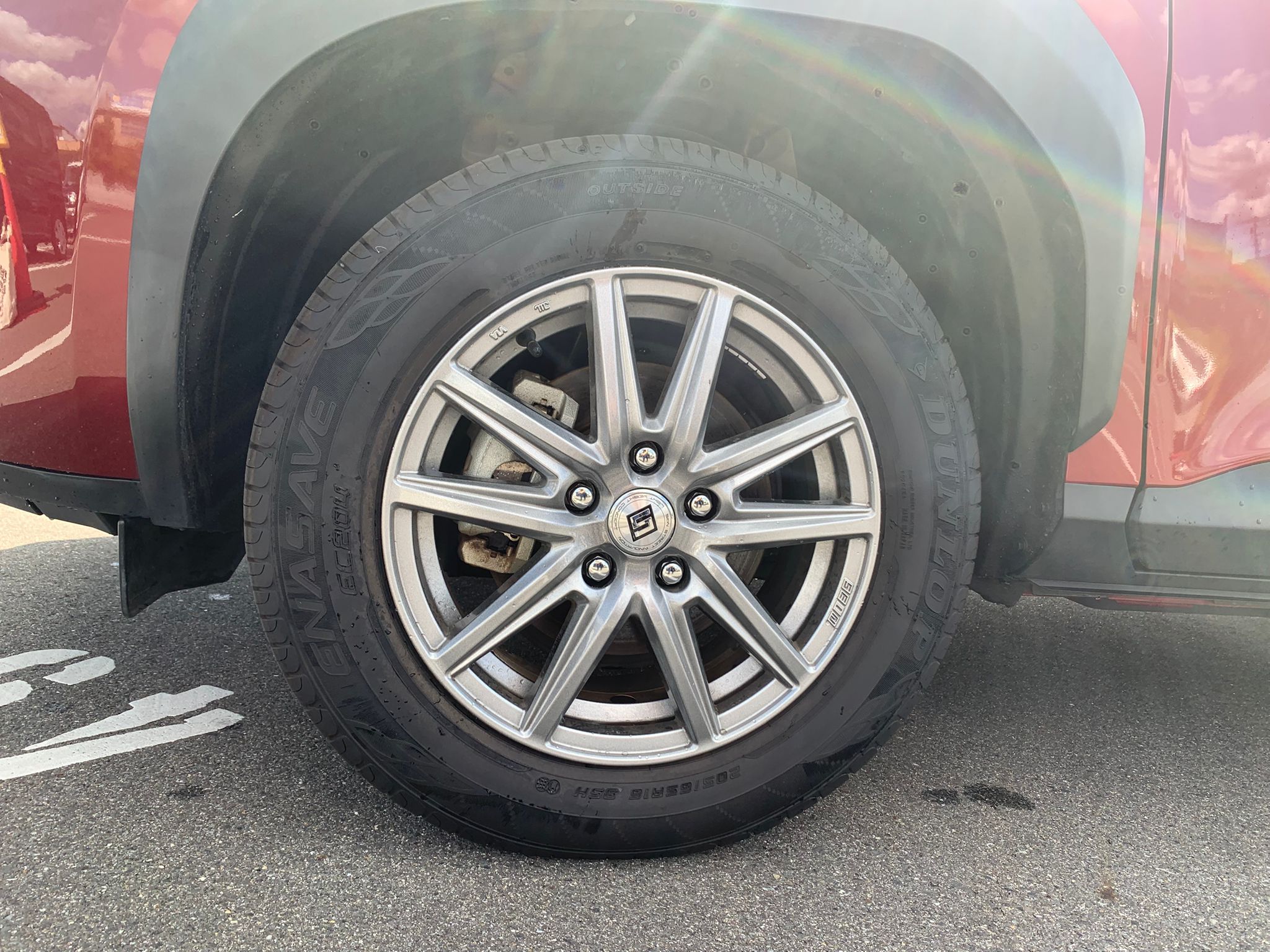 TOYOTA YARIS CROSS HYBRID  G LED 2021 MODEL RED WINE COLOR