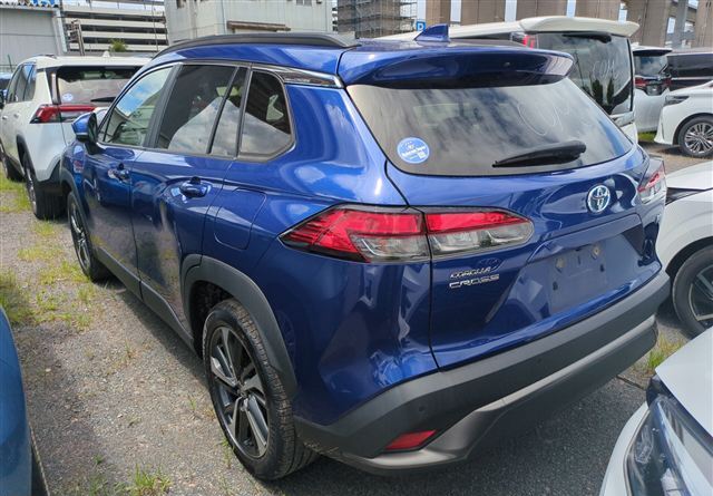 TOYOTA COROLLA CROSS Z LEATHER PACKAGE 2022 MODEL METALLIC BLUE COLOR