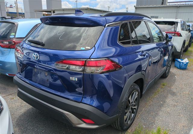 TOYOTA COROLLA CROSS Z LEATHER PACKAGE 2022 MODEL METALLIC BLUE COLOR