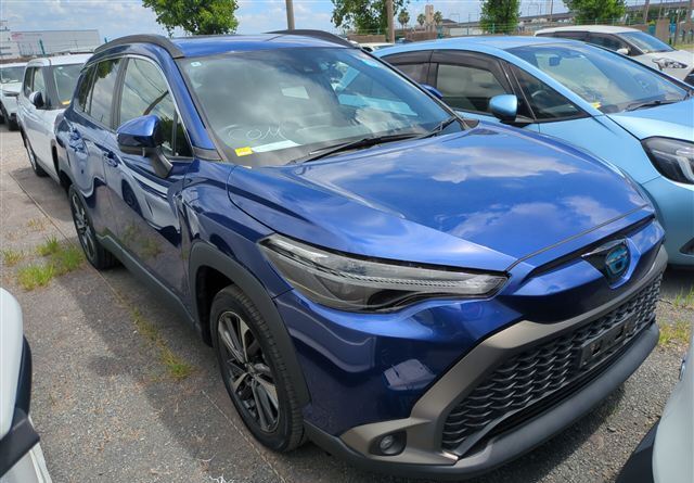 TOYOTA COROLLA CROSS Z LEATHER PACKAGE 2022 MODEL METALLIC BLUE COLOR