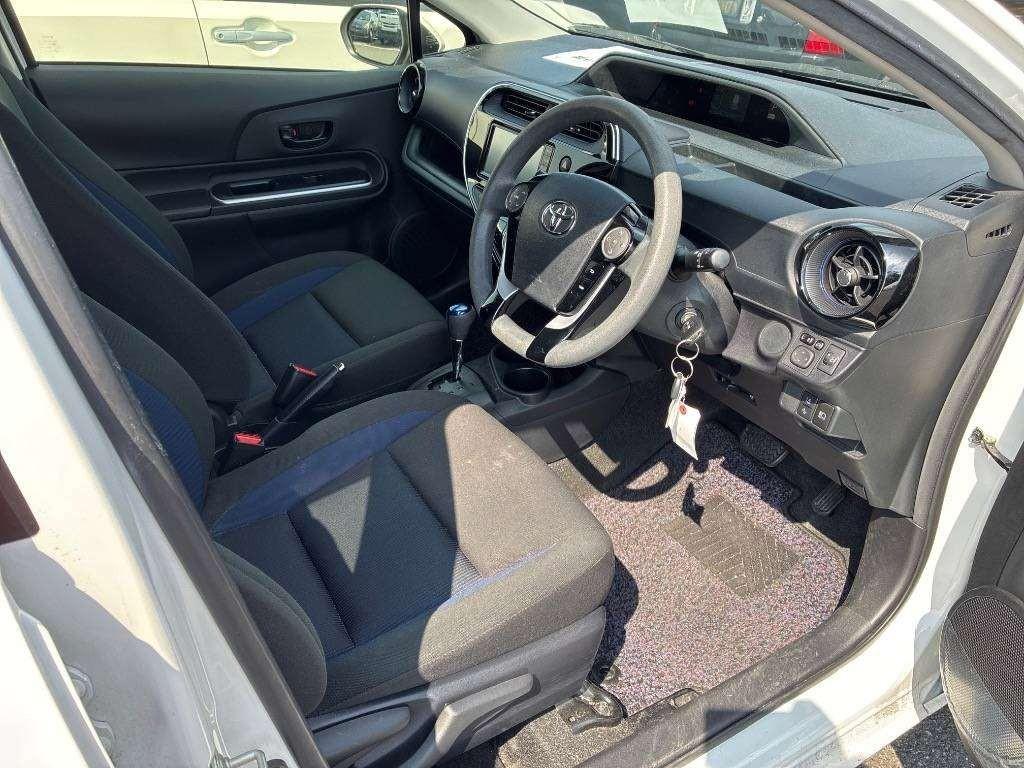 TOYOTA AQUA S 2021 MODEL WHITE COLOR