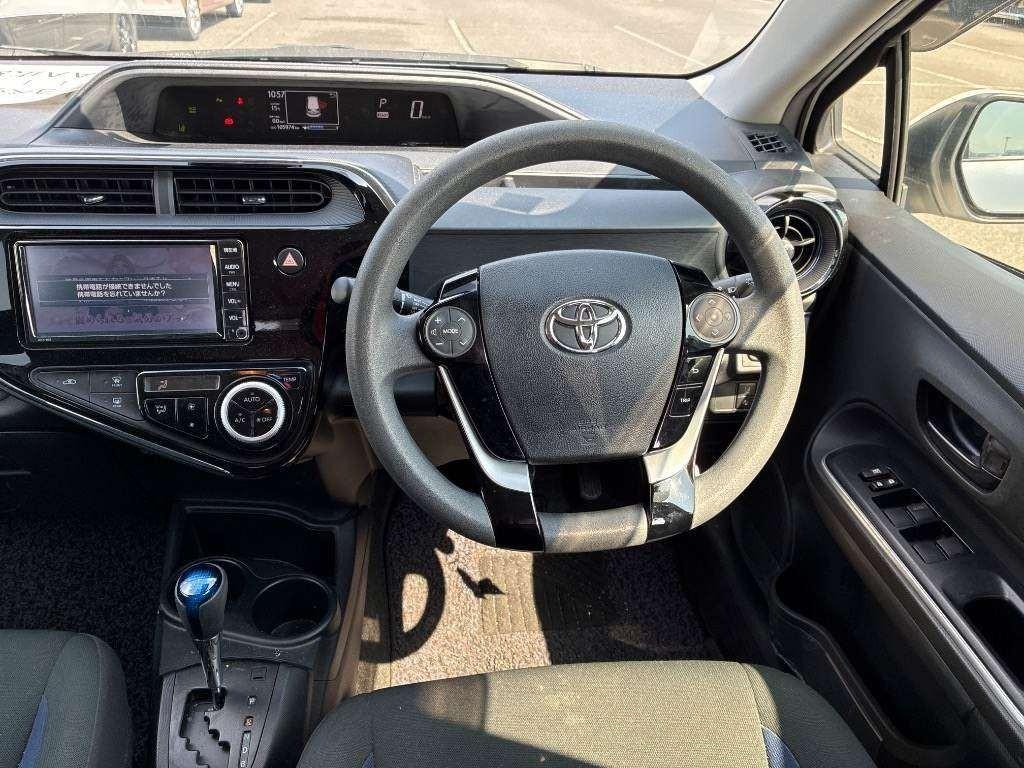 TOYOTA AQUA S 2021 MODEL WHITE COLOR