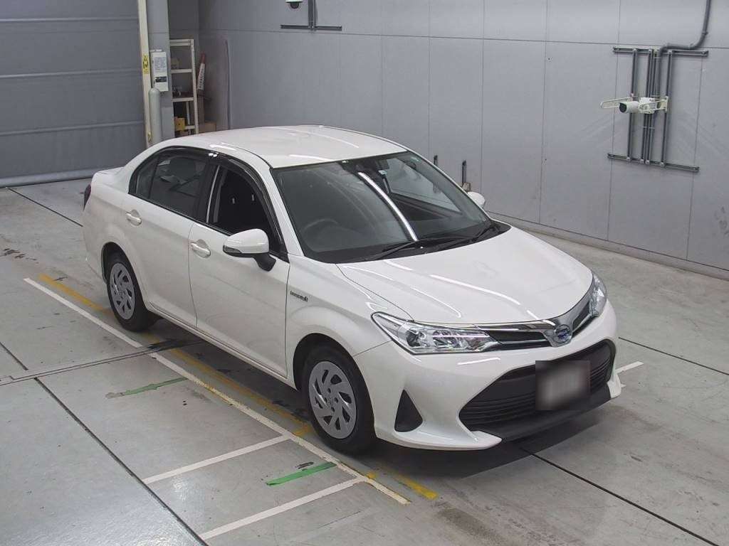 TOYOTA AXIO EX HYBRID 2020 MODEL WHITE COLOR