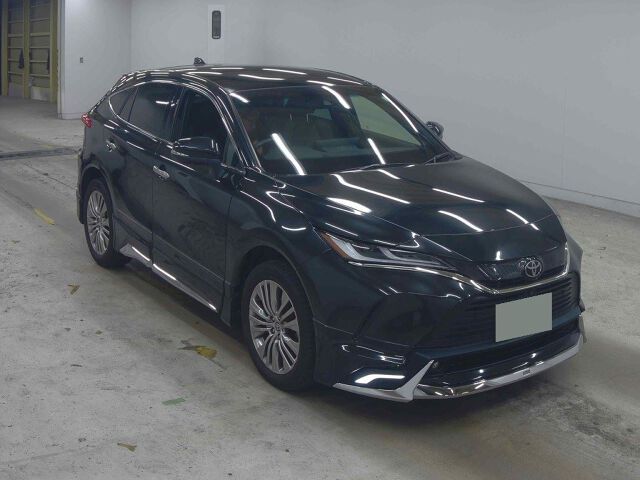 TOYOTA HARRIER Z LEATHER 2021 MODEL Celestial Black Metallic COLOR