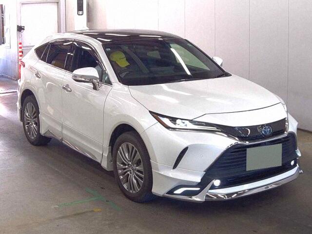 TOYOTA HARRIER Z LEATHER HYBRID 2021 MODEL PEARL COLOR
