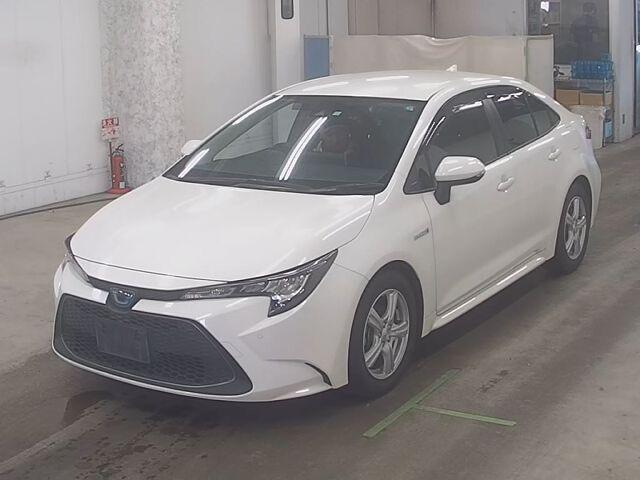 TOYOTA COROLLA S LED HYBRID 2020 MODEL WHITE COLOR