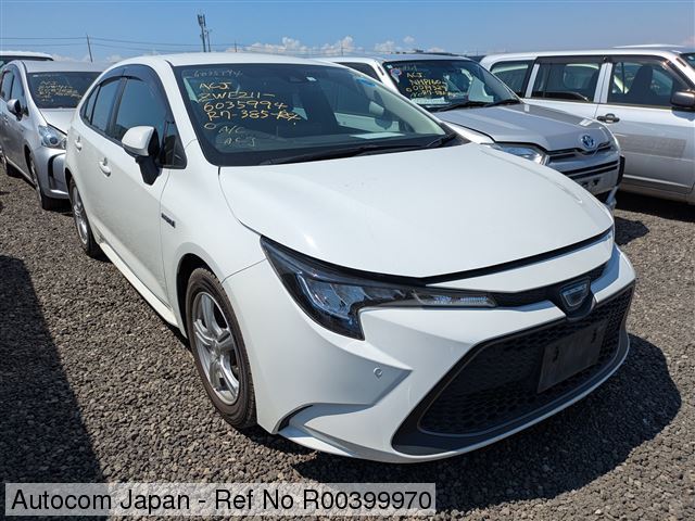 TOYOTA COROLLA S LED HYBRID 2020 MODEL WHITE COLOR