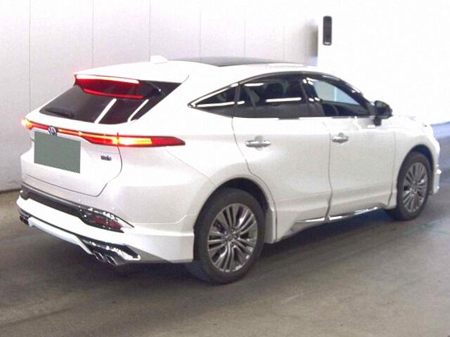 TOYOTA HARRIER Z LEATHER HYBRID 2021 MODEL PEARL COLOR