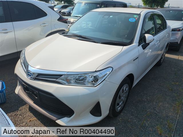 TOYOTA AXIO EX HYBRID 2020 MODEL WHITE COLOR