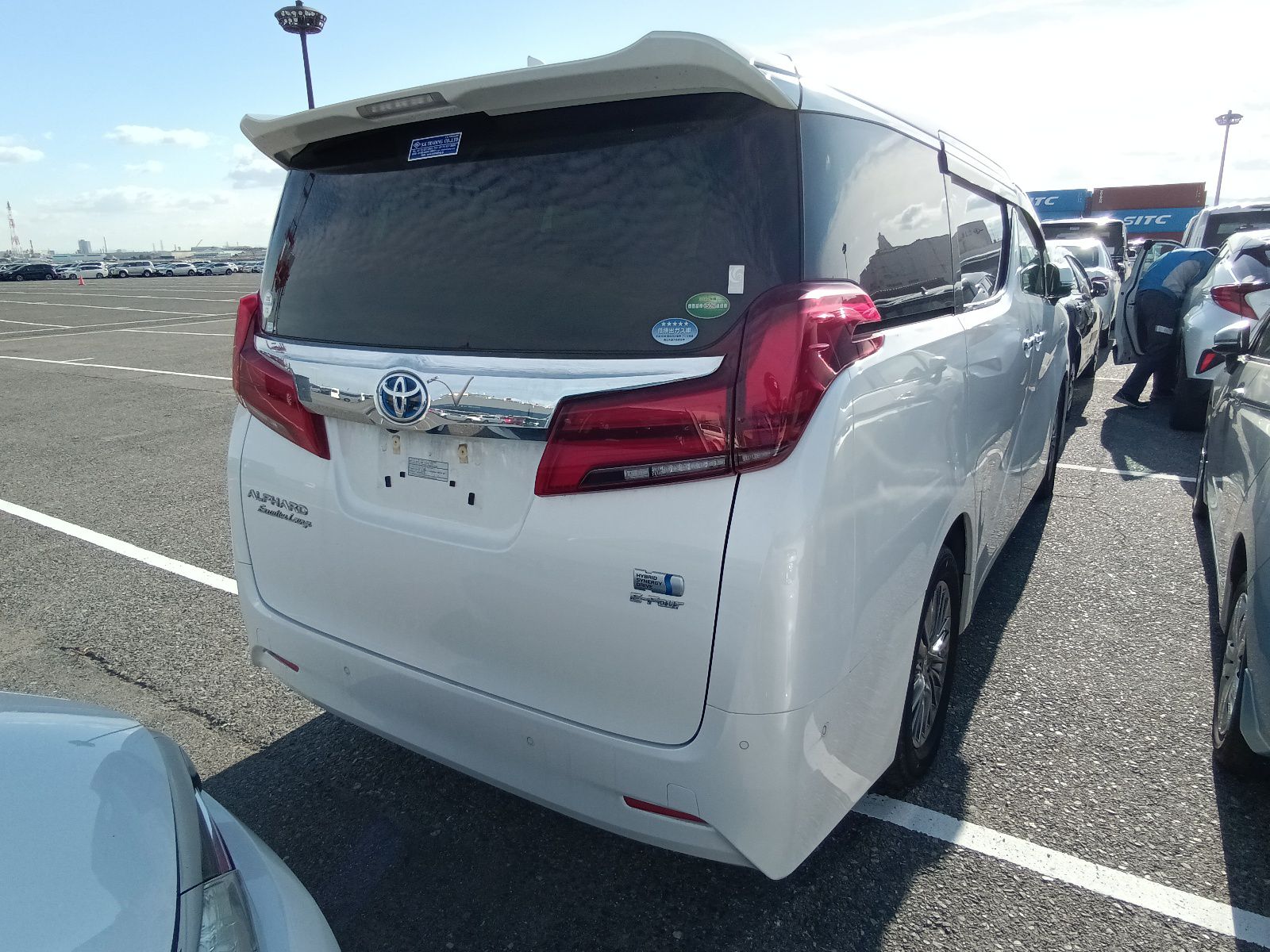 TOYOTA ALPHARD EXCUTIVE LOUNCH 2020 MODEL PEARL COLOR