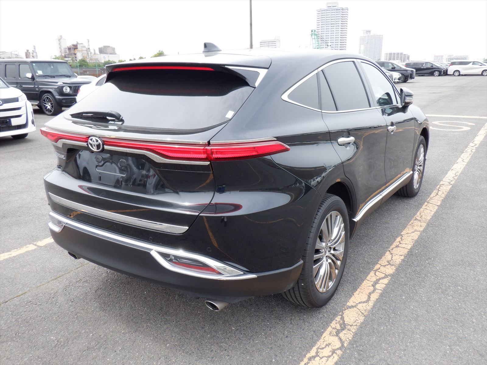 TOYOTA HARRIER Z LEATHER 2023 MODEL BLACK COLOR