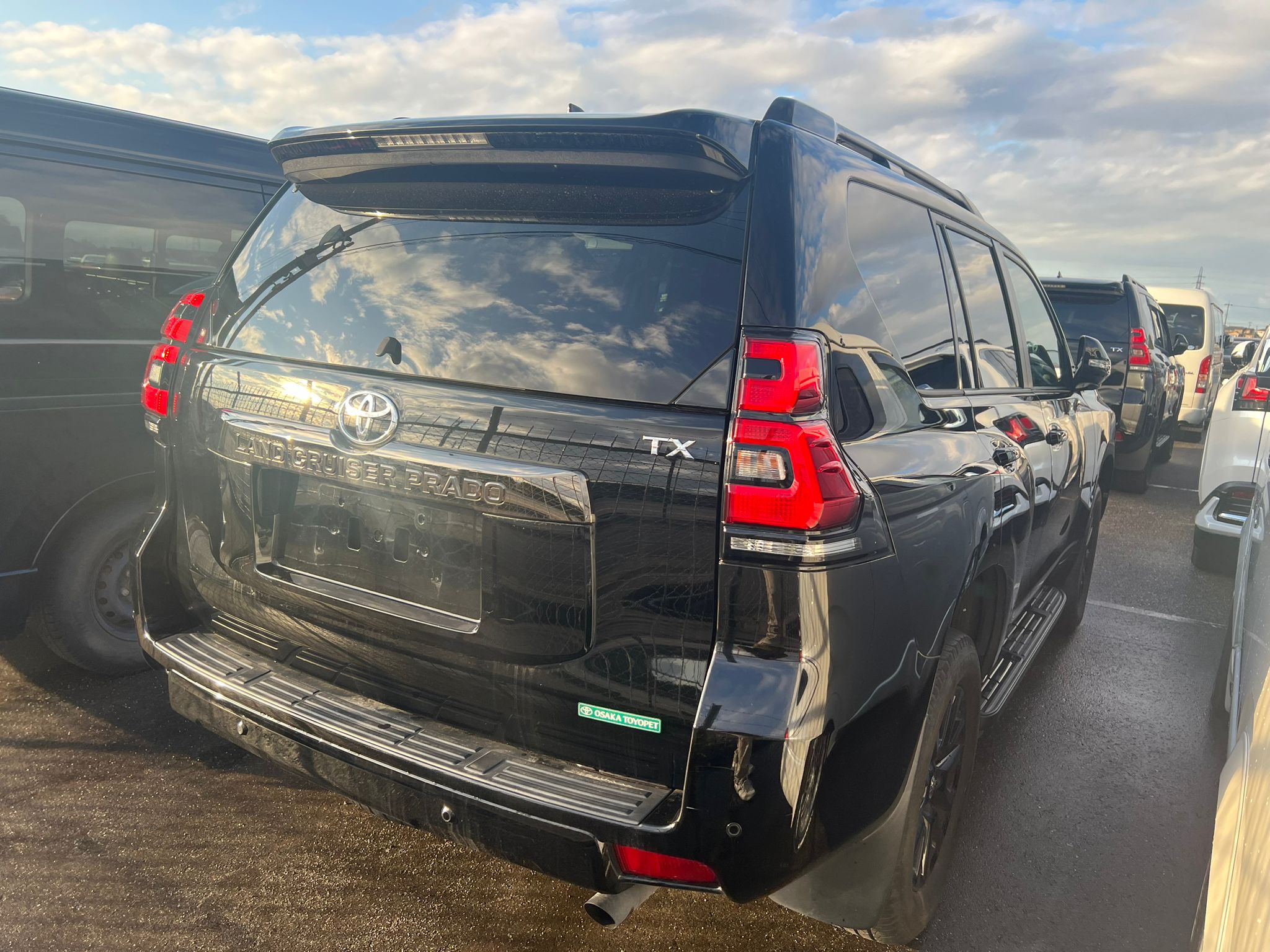 TOYOTA LAND CRUISER PRADO TXL 70th ANNIVERSARY 2021 MODEL BLACK COLOR