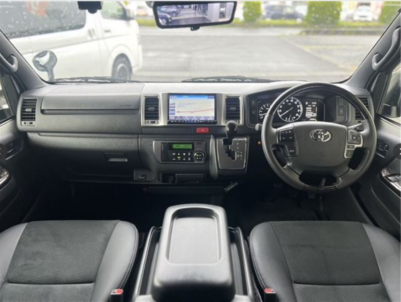 TOYOTA HIACE SUPER GL DARK PRIME-2 2023 MODEL PEARL COLOR