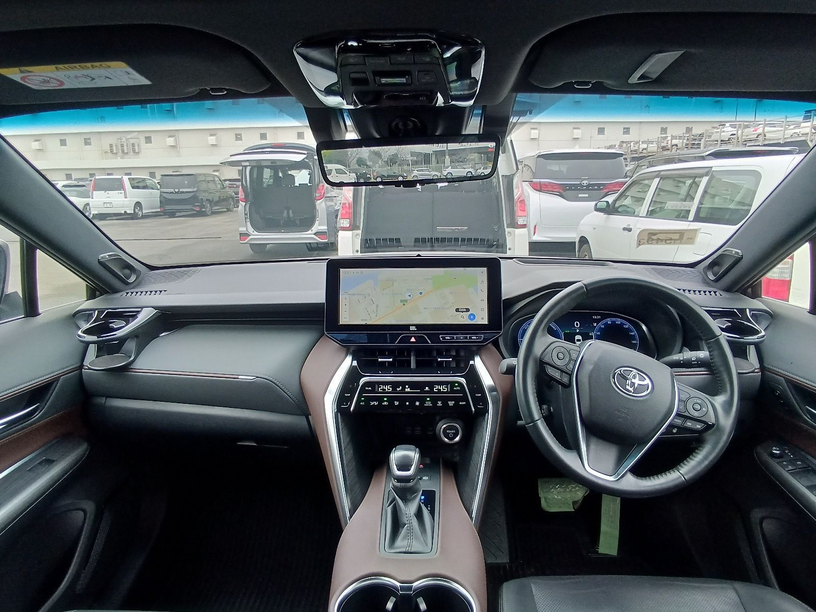 TOYOTA HARRIER HYBRID Z LEATHER 2023 MODEL PEARL COLOR