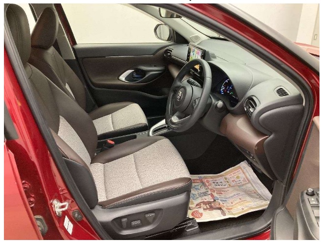 TOYOTA YARIS CROSS Z LEATHER 2021 MODEL RED WINE COLOR