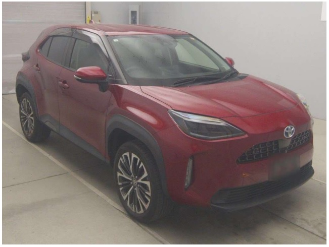 TOYOTA YARIS CROSS Z LEATHER 2021 MODEL RED WINE COLOR