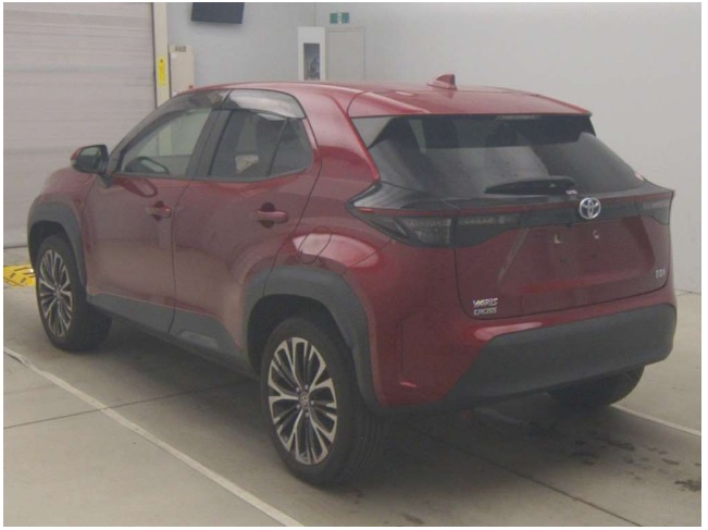 TOYOTA YARIS CROSS Z LEATHER 2021 MODEL RED WINE COLOR