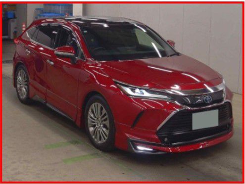 TOYOTA HARRIER HYBRID Z LEATHER 2021 MODEL WINE COLOR